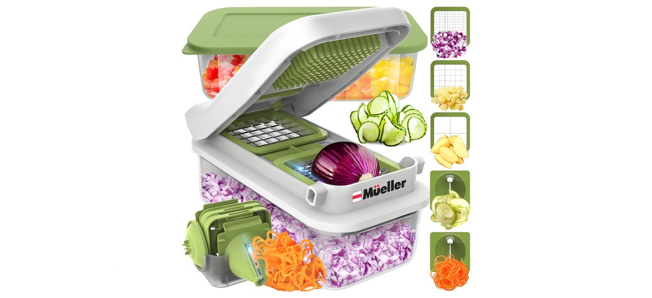 Mueller Pro-Series V Blade Veggie Chopper